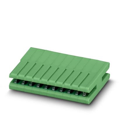 Phoenix Contact ZEC 1 Series PCB Terminal Block, 4-Contact, 3.5mm Pitch, Plug-In, 1-Row, Plug In Termination