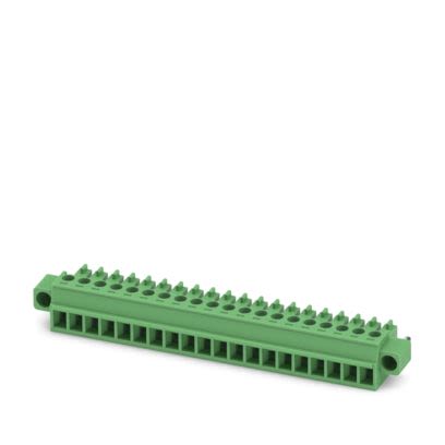 Phoenix Contact MC Series PCB Connector, 20-Contact, 3.81mm Pitch, Screw, 1-Row, Screw Termination