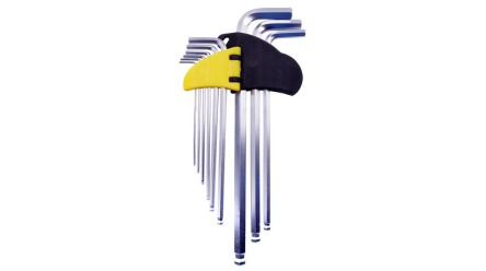 RND 9 pieces piece L Shape Metric Hex Key Set, 1.5 → 8mm