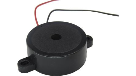 RND 95dB Flange Mount Continuous Buzzer, 60 x 16mm, 8V dc Min, 16V dc Max