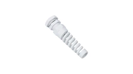 RND 465 Series Grey Polyamide Cable Gland, PG9 Thread, 4mm min., 8mm max., IP68