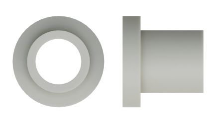 RND Polyamide Screw Insulator 610-00715, M5, 4mm
