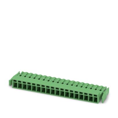 Phoenix Contact MSTBC Series PCB Connector, 18-Contact, 5.08mm Pitch, Latching, 1-Row, Crimp Termination