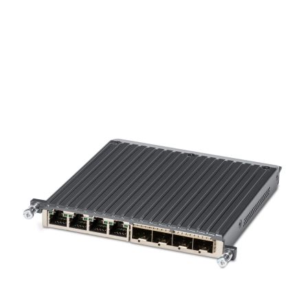 Phoenix Contact 1510975 Series Male Ethernet Connector, Panel Mount, Cat5e, Cat6 Straight 10 Port