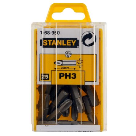 Stanley DeWALT Bit 25 Pieces, Hexagon