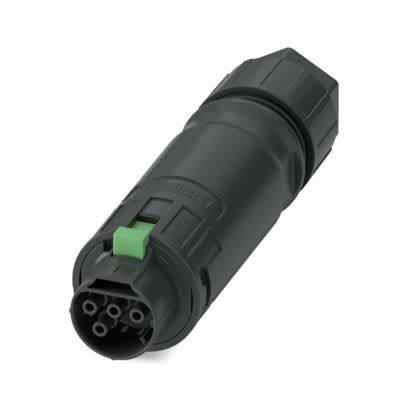 Phoenix Contact Industrial Circular Connectors, 3 Contacts, Socket Mount, Socket, Female, 1441 Series