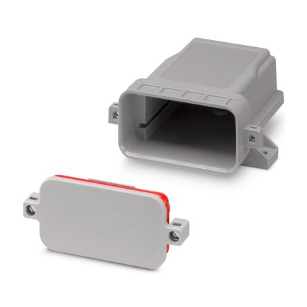 Phoenix Contact Outdoor Housing Enclosure Type ECS Series, 97.8 x 89.4 x 45.1mm, Polycarbonate Electronic Housing