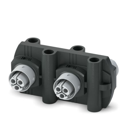 Phoenix Contact 2+PE-Way H Distributor Plug for Panel Mount