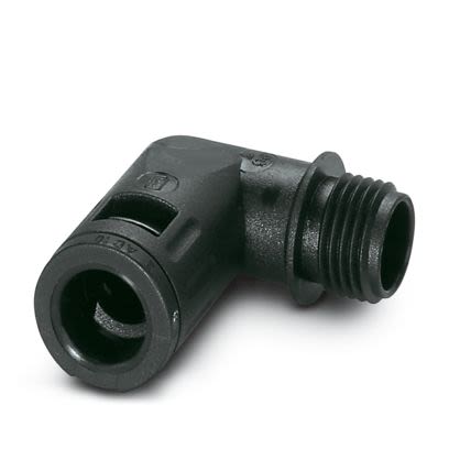 Phoenix Contact WP-GA Series Black PA 6 Cable Gland, PG7 Thread, 6.5mm max., IP66, IP68
