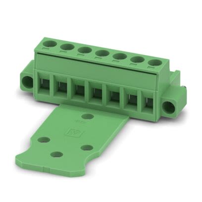 Phoenix Contact MSTB Series PCB Connector, 7-Contact, 5.08mm Pitch, Screw, 1-Row, Screw Termination