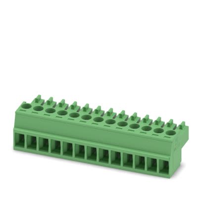 Phoenix Contact MC 1 Series PCB Connector, 13-Contact, 3.5mm Pitch, 1-Row, Screw Termination