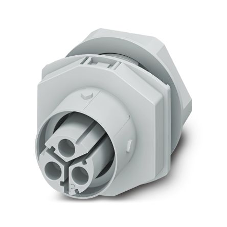 Phoenix Contact Circular Connector, 3 Contacts, Panel Mount, M25 Connector, Socket, Female, IP66, IP68, IP69K, IPD