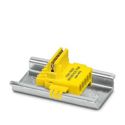 Phoenix Contact 1326 Series DIN Rail Bus Connectors for Use with Safety Switching Devices