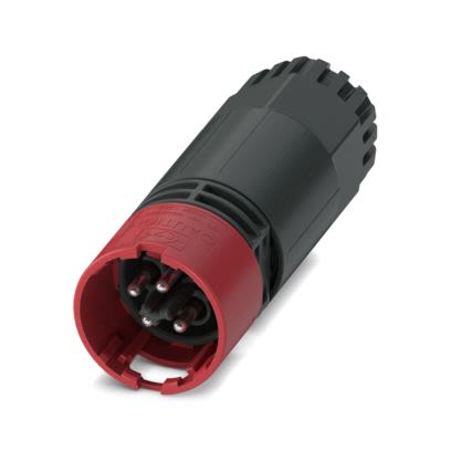 Phoenix Contact Industrial Circular Connectors, 4 Contacts, Screw, IP66, IP68, IP69, 1308 Series