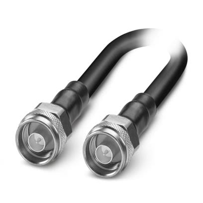Phoenix Contact NBC-COX-CNM/30.0-L/COX-CNM Series Male Coax Plug to Male Coax Plug, 30m, Terminated50 Ω