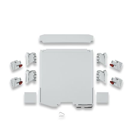 Phoenix Contact ICS20 Series DIN Rail Housing Set for Use with For Mounting On A DIN Rail, 16A