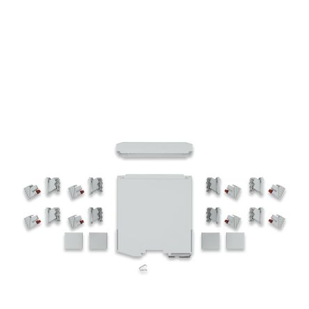 Phoenix Contact ICS50 Series DIN Rail Housing Set for Use with For Mounting On A DIN Rail, 16A