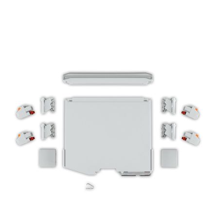 Phoenix Contact ICS25 Series DIN Rail Housing Set for Use with For Mounting On A DIN Rail, 16A
