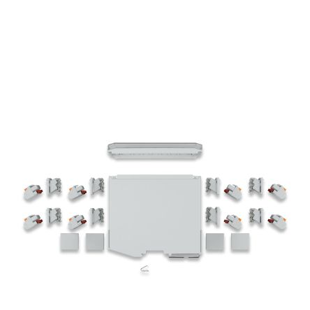 Phoenix Contact ICS50 Series DIN Rail Housing Set for Use with For Mounting On A DIN Rail, 16A