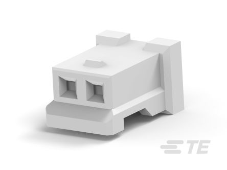 TE Connectivity AMP HPI Series Straight Cable Mount Housing, 2 Contact(s), 1.5mm Pitch, 1 Row(s)