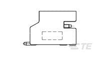 TE Connectivity HPI Series Right Angled Surface Mount PCB Header, 7 Contact(s), 2mm Pitch, 1 Row(s), Shrouded