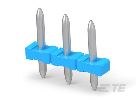 TE Connectivity, 5mm Pitch, Buchanan, 3 Way, Vertical, Pluggable Terminal Block, Header, Board Mount, Through Hole
