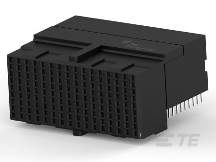 TE Connectivity, Z-Pack 1.9mm Pitch High Speed High Speed Backplane Connector, Male, Right Angled, 16 Column, 9 Row,