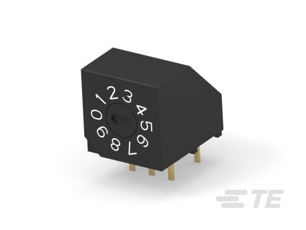 TE Connectivity 16 Way Through Hole DIP Switch, Flush Actuator