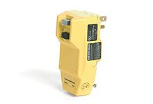 TE Connectivity US Mains Plug, 15A Yellow, Free Hanging Plug In, 120 V