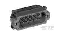 TE Connectivity Heavy Duty Connector Module, HN Series Series 40 Way, For Use With Heavy Duty Connectors