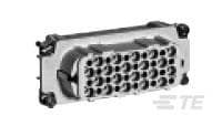 TE Connectivity Heavy Duty Connector Module, HN Series Series 40 Way, For Use With Heavy Duty Connectors