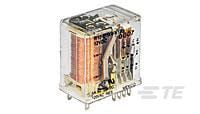 TE Connectivity R10 Series Electromechanical Interface Relay, Panel Mount, 12V Coil, 4PDT, 4-Pole, 3A Load