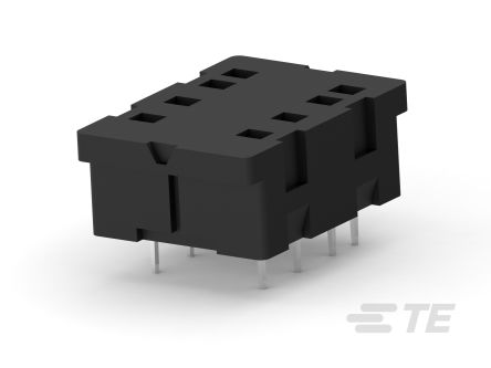TE Connectivity SCHRACK 2 Pin PCB Mount Relay Socket, for use with Relay