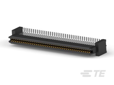 TE Connectivity Free Height Series Vertical Surface Mount PCB Connector, 84 Contact(s), 1mm Pitch, Unshrouded