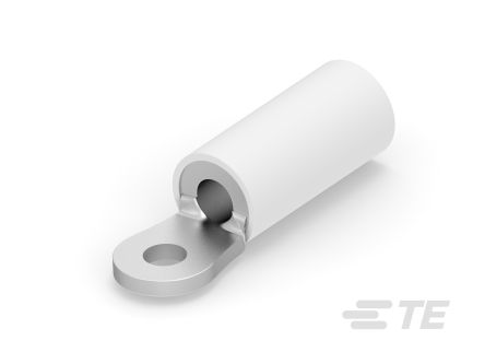 TE Connectivity PIDG Insulated Ring Terminal, M2.5 Stud Size, Black