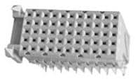 TE Connectivity 5352 2mm Pitch Hard Metric Backplane Connector, Receptacle, Right Angle, 11 Column, 5 Row, 55 Way