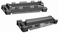 TE Connectivity Free Height Series Vertical Board Mount PCB Header, 100 Contact(s), 0.6mm Pitch, Unshrouded