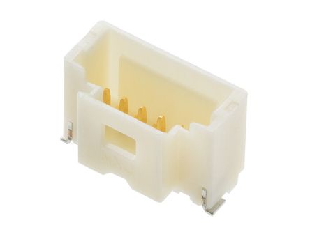 Molex 504449 Series Vertical Surface Mount PCB Header, 1mm Pitch, 1 Row(s), Shrouded