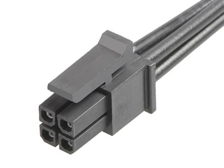 Molex TE Connectivity 4 Way Female Micro-Fit 3.0 to 4 Way Female Micro-Fit 3.0 Wire to Board Cable, 150mm