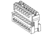Molex 3-Way IDC Connector Socket, 1-Row