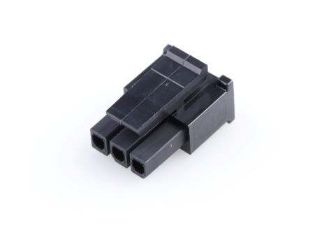 TE Connectivity, 43645 Receptacle Connector Housing, 3mm Pitch, 3 Way, 1 Row