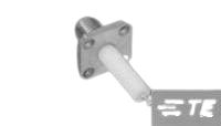 TE Connectivity 2052 1200 02 Series, Jack Panel Mount SMA Connector, Solder Termination, Straight Body