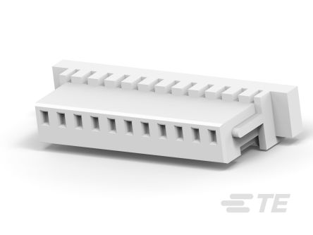 TE Connectivity HPI Series Straight Cable Mount Housing, 11 Contact(s), 1mm Pitch, 1 Row(s), Shrouded