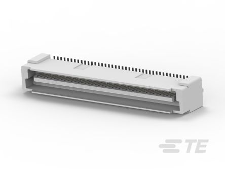 TE Connectivity 5179031-3 Series Vertical PCB Mount PCB Header, 80 Contact(s), 0.8mm Pitch, Shrouded