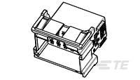 TE Connectivity, 1-9676 Automotive Connector Plug Blue Cable Mount 12 Way, Wire Termination 1-967627-3