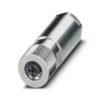 Phoenix Contact, SACC Power Connector Panel Mount Socket, 4P, Screw Termination, 12A, 1.5 kV