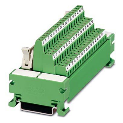 Phoenix Contact VARIOFACE Series 64-Contact Male Interface Module, Flat Ribbon Cable Connector, Flat, 1A