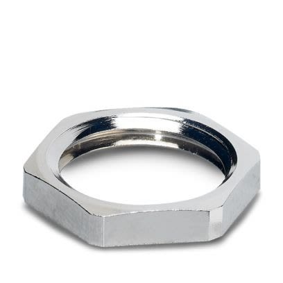 Phoenix Contact Metal Nickel Plated Brass Cable Gland Locknut