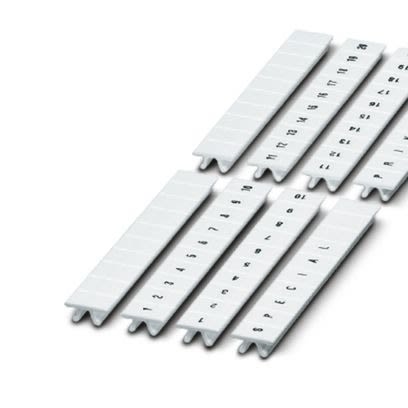Phoenix Contact, ZB 5 Terminal Marker for use with Terminal Blocks