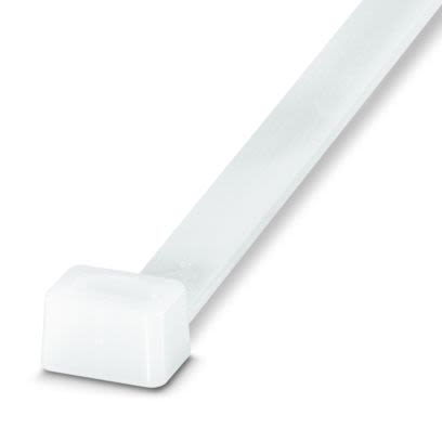 Phoenix Contact Cable Ties, Standard, 1m x 12.6 mm, Clear Polyamide, Pk-100pack